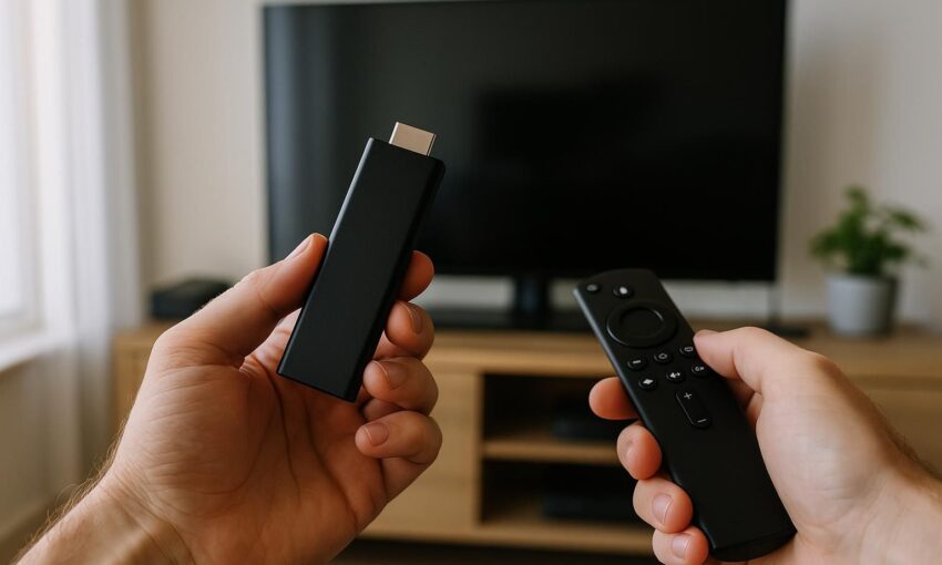 clear cache streaming media stick speed settings on a 4K TV